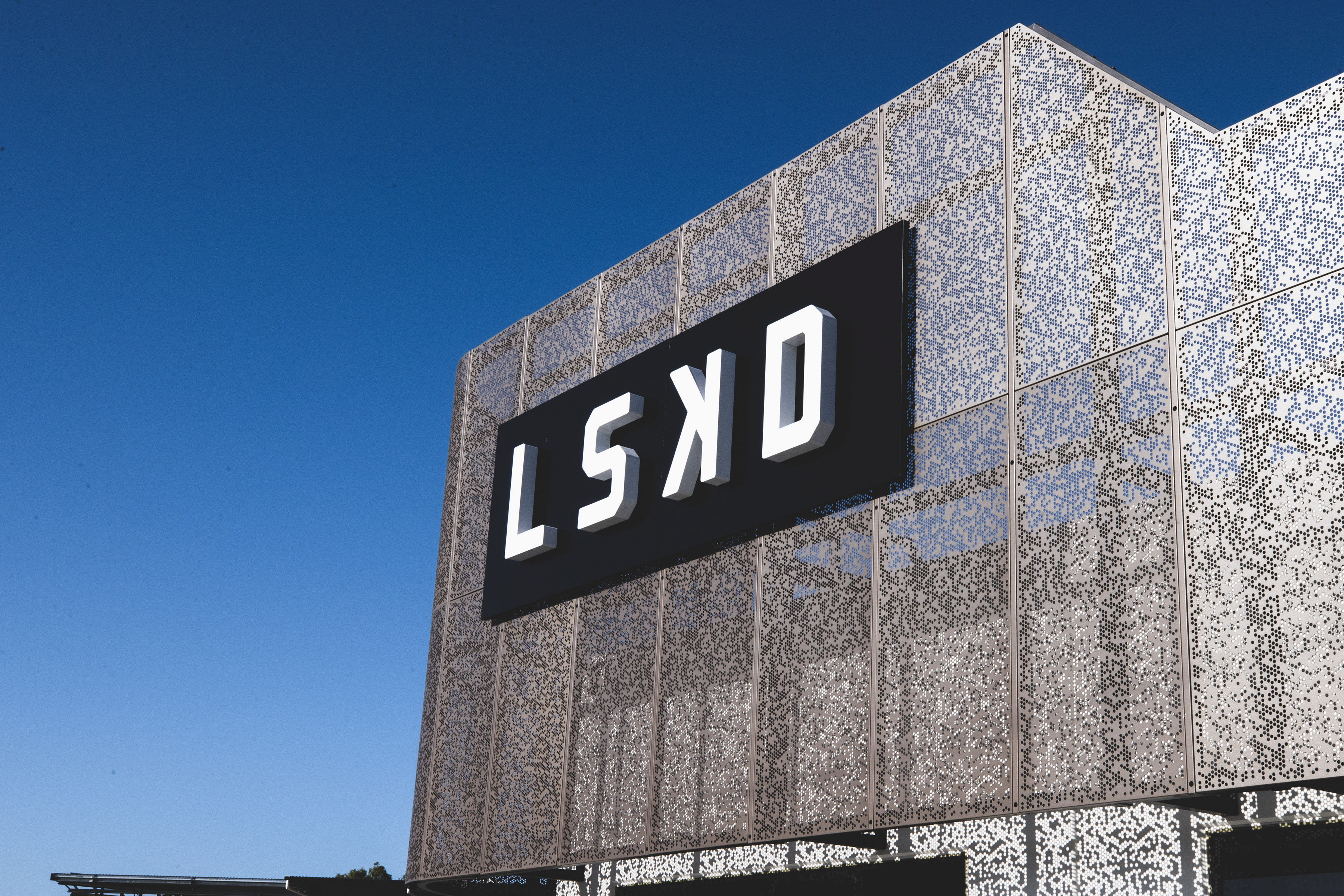 LSKD Warehouse Perforated Cladding